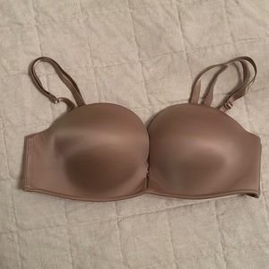 *WORN ONCE* for an occasion - Nude bombshell multi way bra - strapless or straps